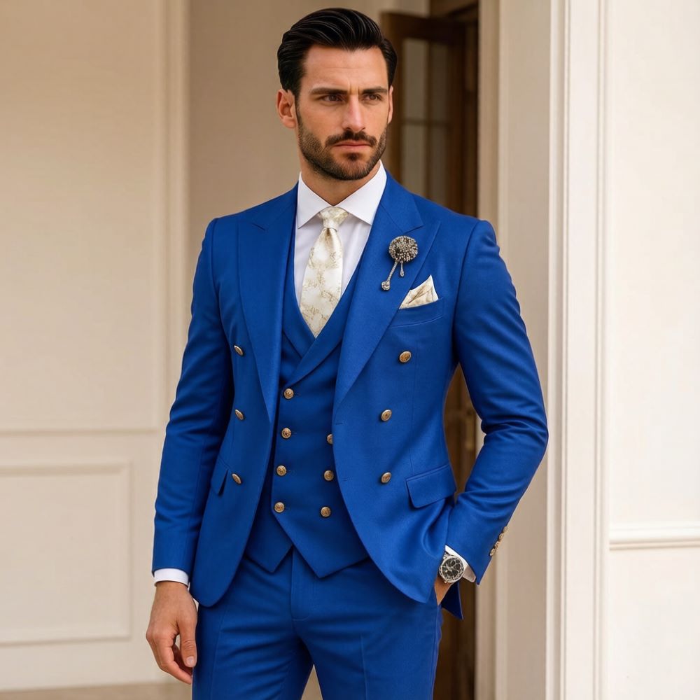 Men Ivory Wedding Suit Slim Fi - огляд і ціна Men Formal Wear For Wedding