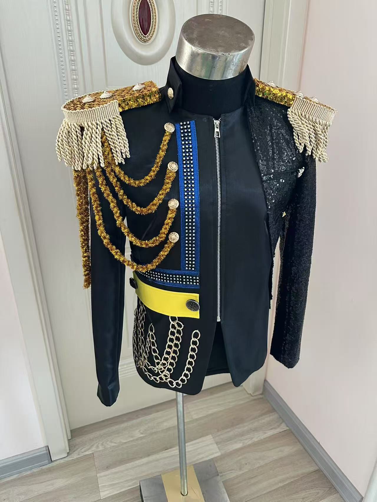 New Men Tassel Royal Jacket We - огляд і ціна Men'S Formal Wear
