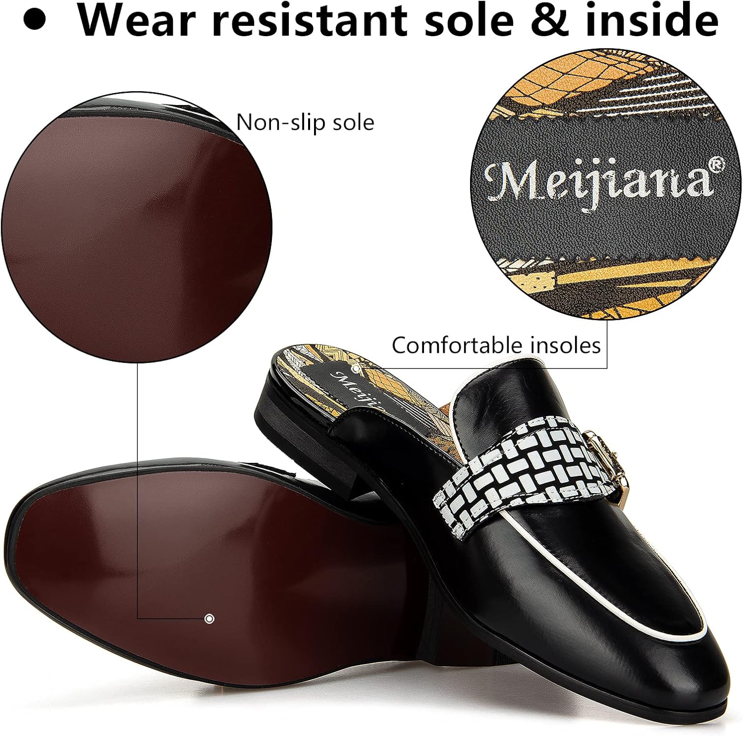 Meijiana Men's Slippers Slip-O - огляд і ціна Men'S Formal Wear Slippers