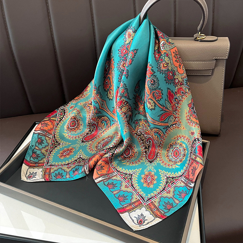 100% Real Silk Square Scarf Wo - огляд і ціна Silk Tie Woven