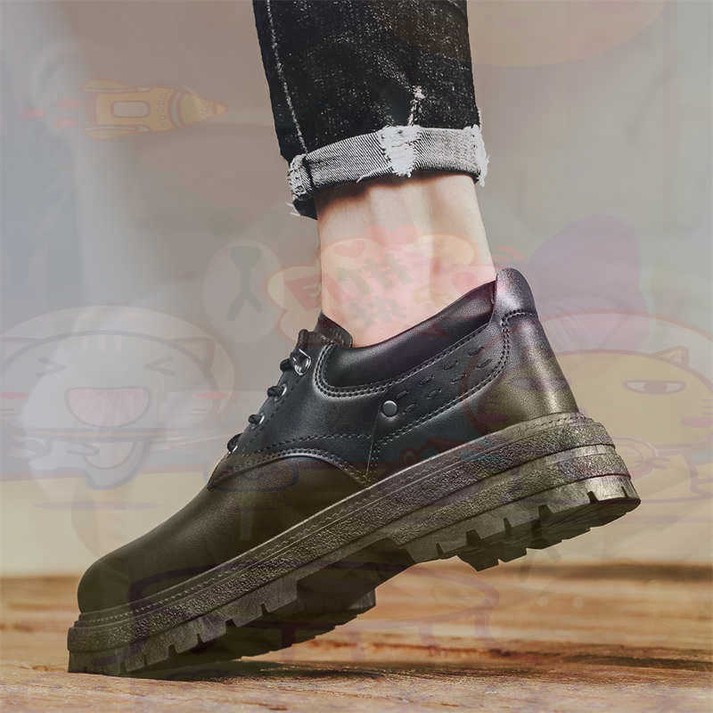 Dark Natural Leather Fashion T - огляд і ціна Men'S Formal Wear Slippers