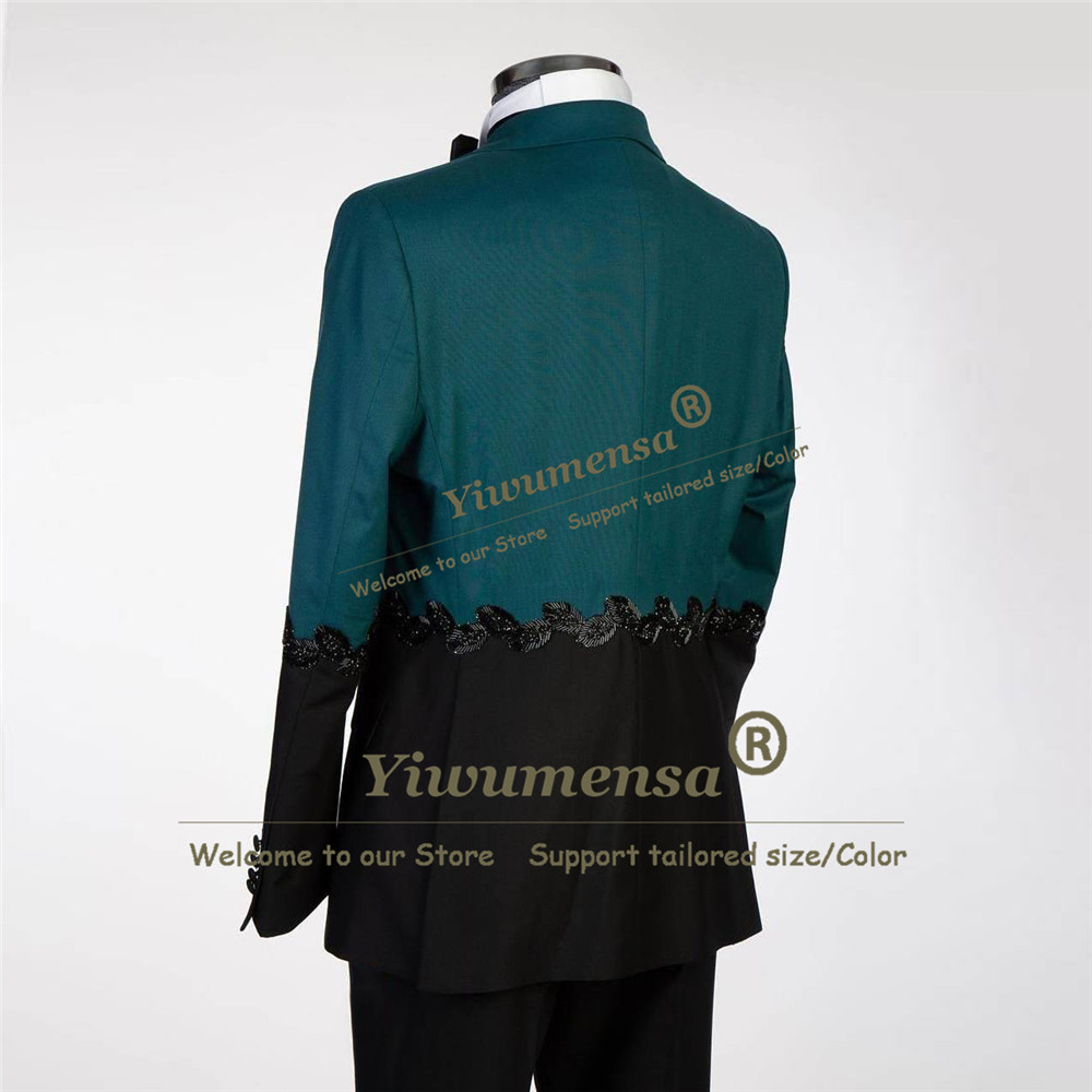 Unique Design Suits Men Splice - огляд і ціна Unique Men'S Formal Wear