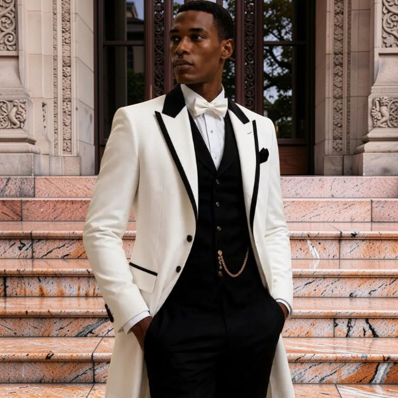 3 Pcs Wedding Suits for Men Sl - огляд і ціна Men Formal Wear For Wedding