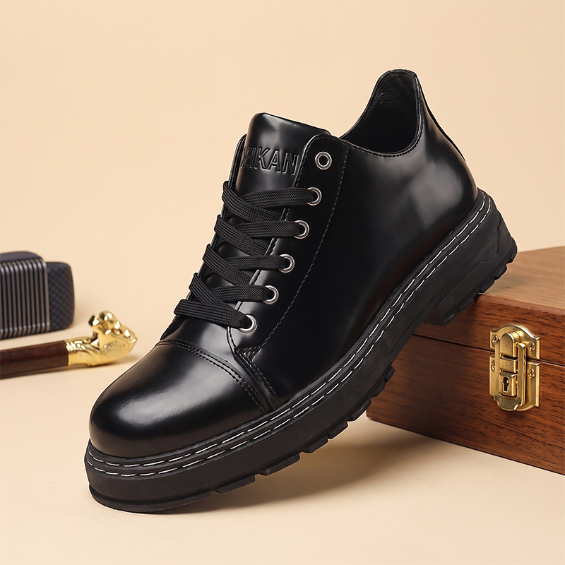 Men Black Lace‑up Leather Shoe - огляд і ціна Men'S Formal Wear