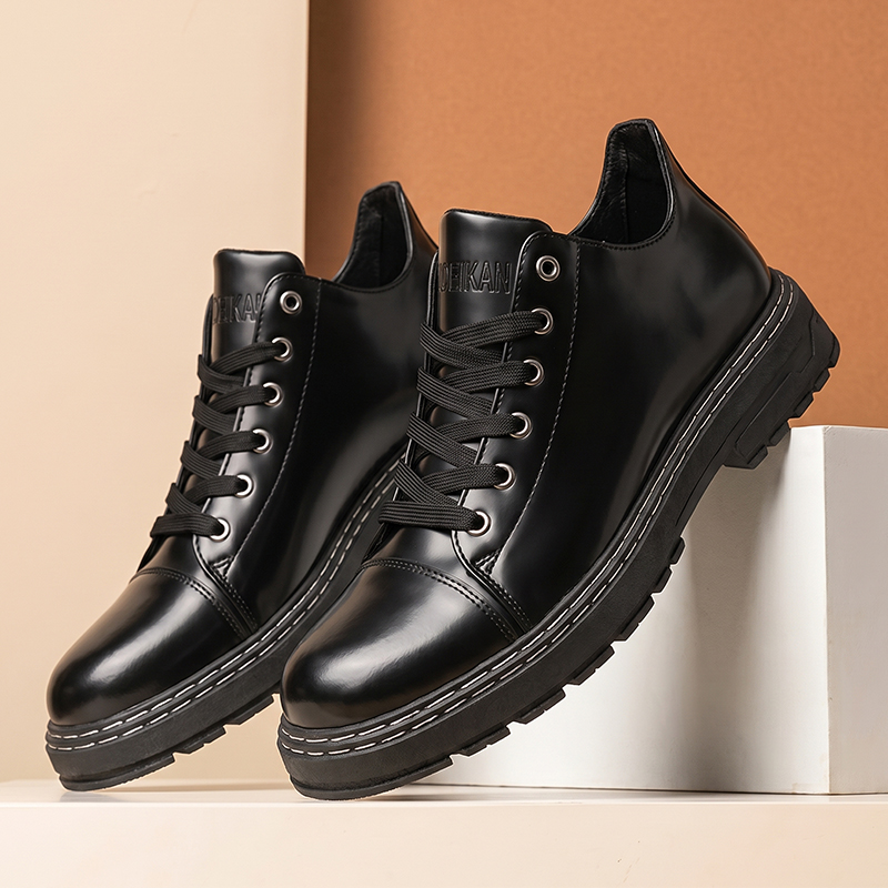 Men Black Lace‑up Leather Shoe - огляд і ціна Men'S Formal Wear