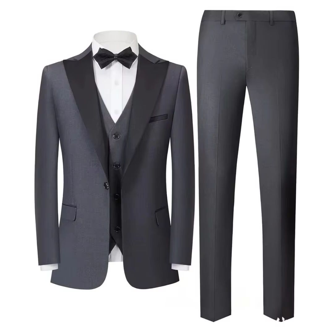 Men's 3 Piece Tuxedo Suit Set  - огляд і ціна Men'S Formal Wear Not Suit