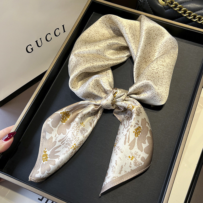 70cm New Women Silk Printed De - огляд і ціна Silk Tie Woven