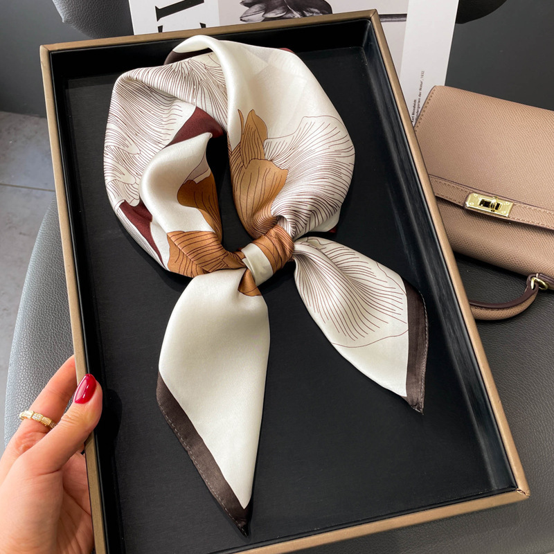 70cm New Women Silk Printed De - огляд і ціна Silk Tie Woven