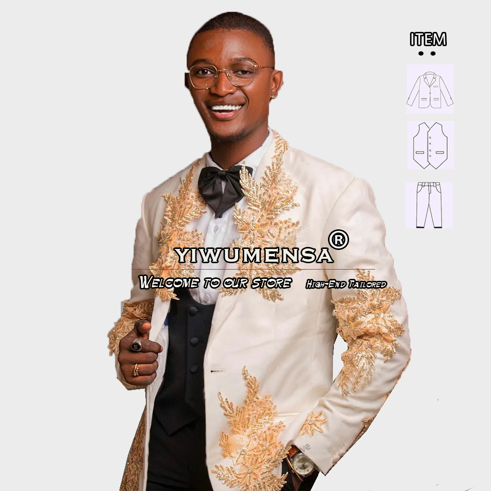 Customized 3 Pieces Suits Men  - огляд і ціна Men'S Formal Wear