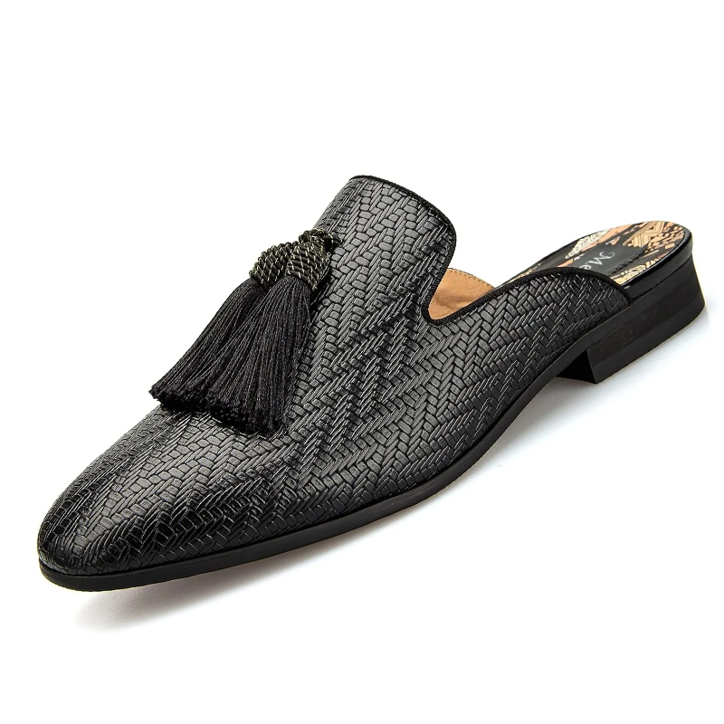 Leather Slippers Breathable Su - огляд і ціна Men'S Formal Wear Slippers