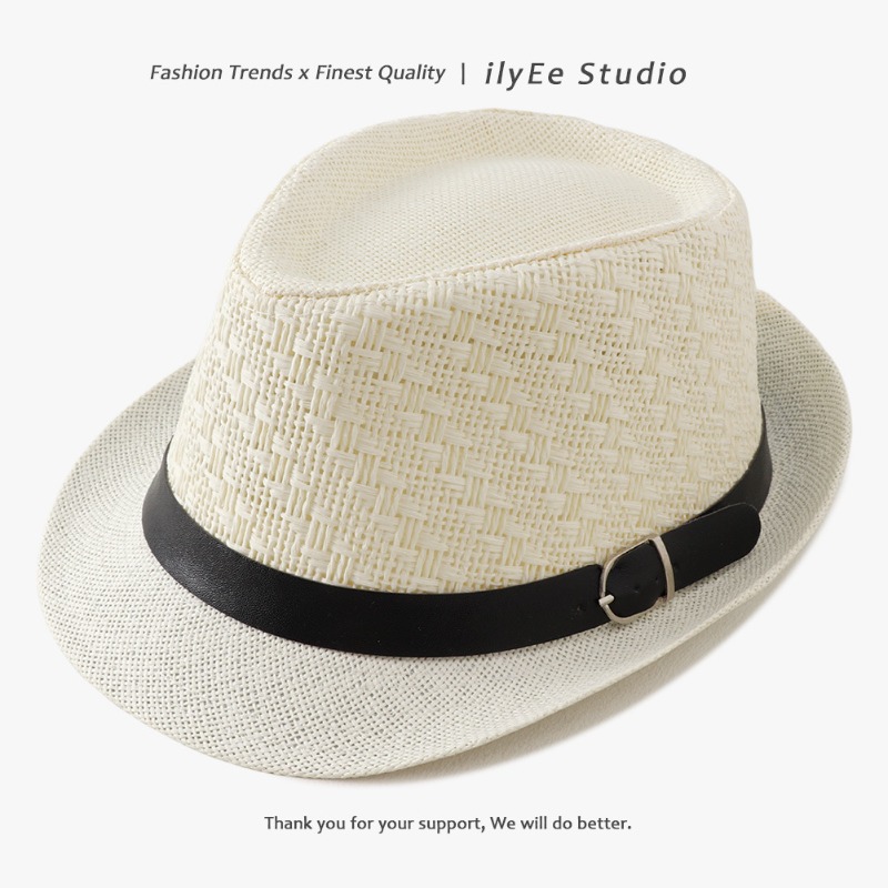 Men Summer Woven Straw Panama  - огляд і ціна Men Formal Wear In Summer