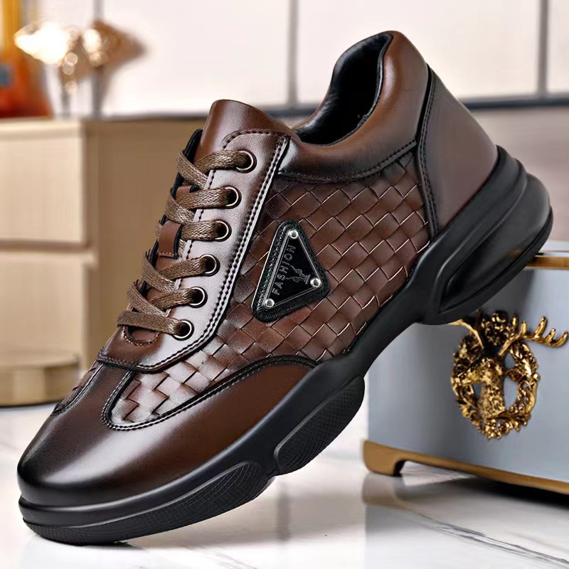 New Men Leather Shoes Platform - огляд і ціна Men Formal Wear In Summer